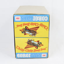 Delivery sleeve of 2 Corgi 266 Chitty Chitty Bang Bang Virtually Mint/Lovely boxes