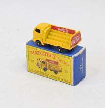 Matchbox Lesney 37b Coca-Cola BPW/D series box Virtually Mint/Boxed