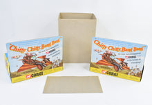 Delivery sleeve of 2 Corgi 266 Chitty Chitty Bang Bang Virtually Mint/Lovely boxes
