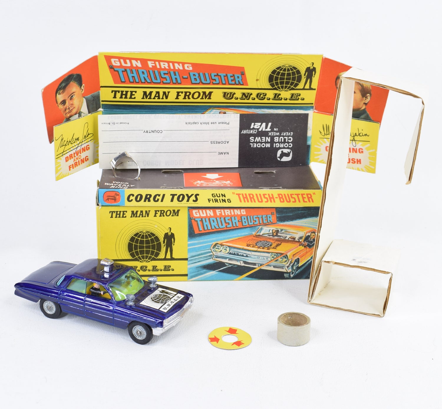 Corgi toys 497 M.F.U Virtually Mint/Nice box