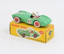 Dinky Toys 110 Aston Martin DB3 Virtually Mint/Nice box