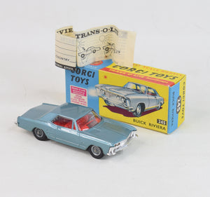 Corgi toys 245 Buick Riviera Virtually Mint/Nice box