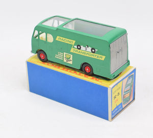 Matchbox King Size K-5 Racing Car transporter Virtually Mint/Nice box