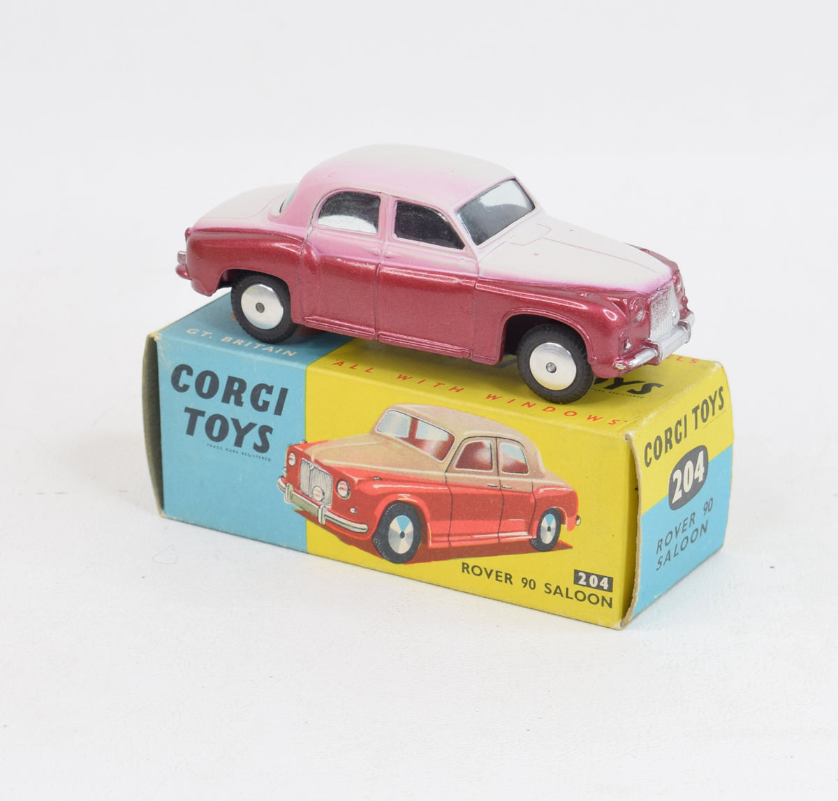 Corgi Toys 204 Rover 90 Virtually Mint/Nice box