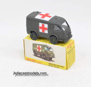 French Dinky 807 Renault Carrier Ambulance Virtually Mint/Boxed 'Carlton' Collection