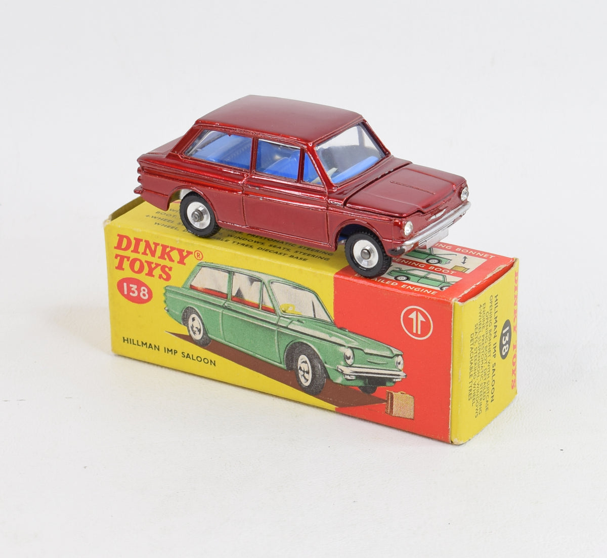 Dinky toys 138 Hillman Imp Virtually Mint/Nice box