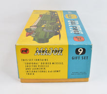 Corgi Gift set 9 Corporal Guided Missile Set Very Near Mint/Boxed