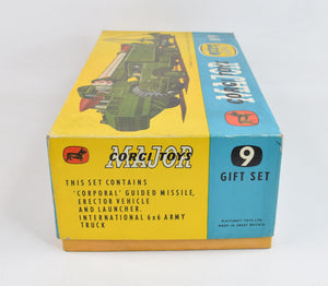 Corgi Gift set 9 Corporal Guided Missile Set Very Near Mint/Boxed