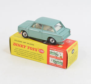 Dinky toys 138 Hillman Imp Virtually Mint/Nice box (white interior)