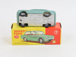 Dinky toys 138 Hillman Imp Virtually Mint/Nice box (white interior)