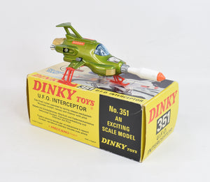 Dinky toys 351 SHADO UFO Interceptor Very Near Mint/Boxed