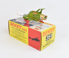 Dinky toys 351 SHADO UFO Interceptor Very Near Mint/Boxed