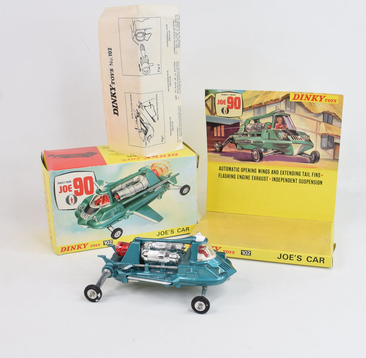 Dinky toy 102 Joe's Car Virtually Mint/Boxed