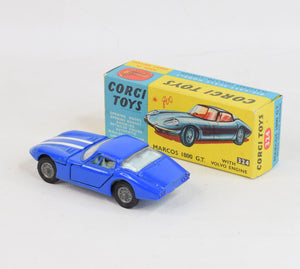Corgi toys 324 Marcos 1800 Virtually Mint/Nice box