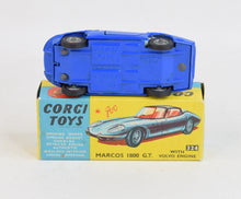 Corgi toys 324 Marcos 1800 Virtually Mint/Nice box
