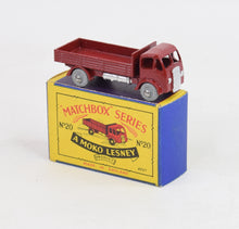 Matchbox Lesney 20 ERF Stake truck MW/B1 Virtually Mint/Nice box