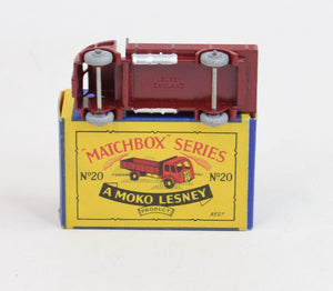 Matchbox Lesney 20 ERF Stake truck MW/B1 Virtually Mint/Nice box