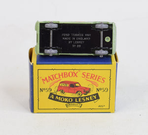 Matchbox Lesney 59 Singer van  GPW/B3 Virtually Mint/Nice box
