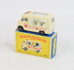 Matchbox Lesney 47 Lord Neilson  Ice cream shop BPW/E box Virtually Mint/Boxed