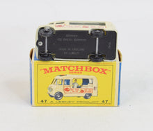 Matchbox Lesney 47 Lord Neilson  Ice cream shop BPW/E box Virtually Mint/Boxed