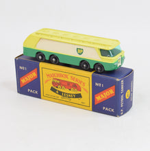 Matchbox M-1 B.P Petrol Tanker Virtually Mint/Boxed