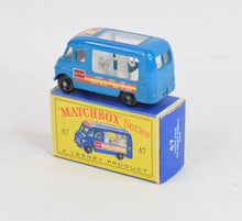 Matchbox Lesney 47 Lyons maid Ice cream shop BPW/D box Virtually Mint/Nice box
