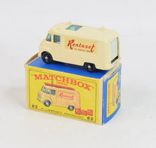 Matchbox Lesney 62 TV Service 'Rentaset' van Virtually Mint/Boxed
