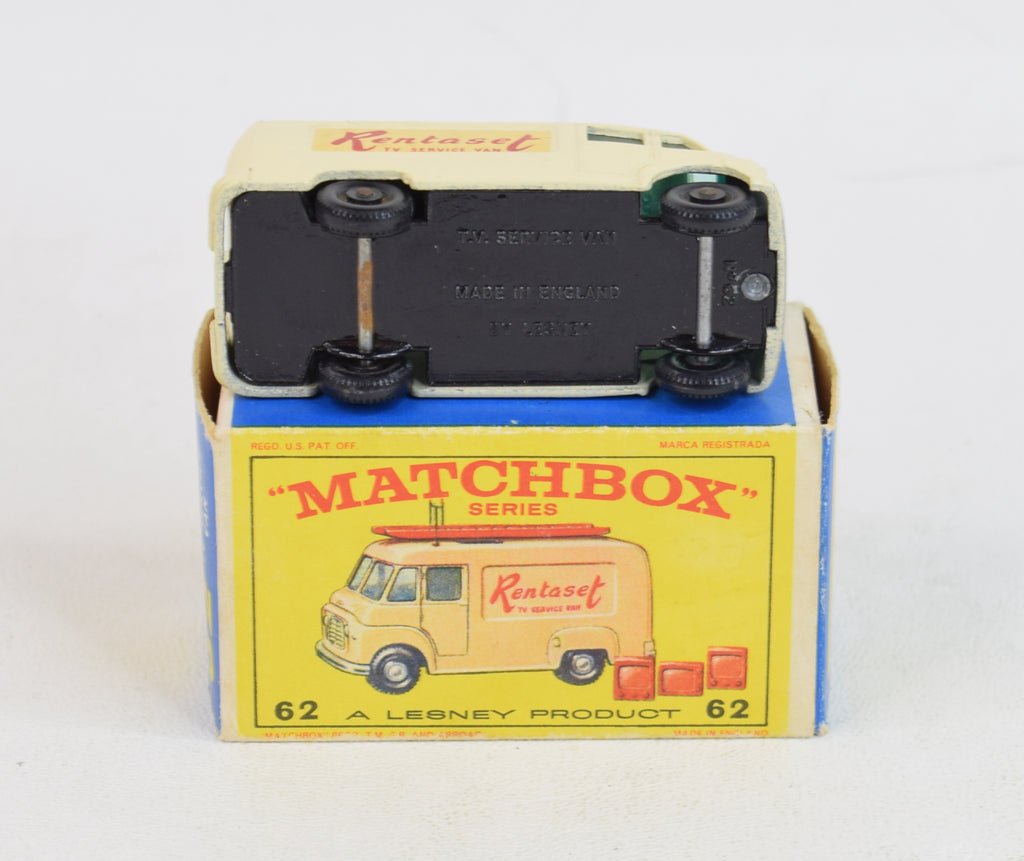 Jouet Matchbox Lesney No. 62 - Fourgonnette TV Service, Occasion Vintage
