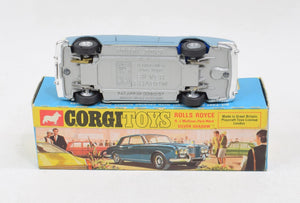 Corgi toys 273 Rolls-Royce Silver Shadow Virtually Mint/Boxed 'BDP' Collection