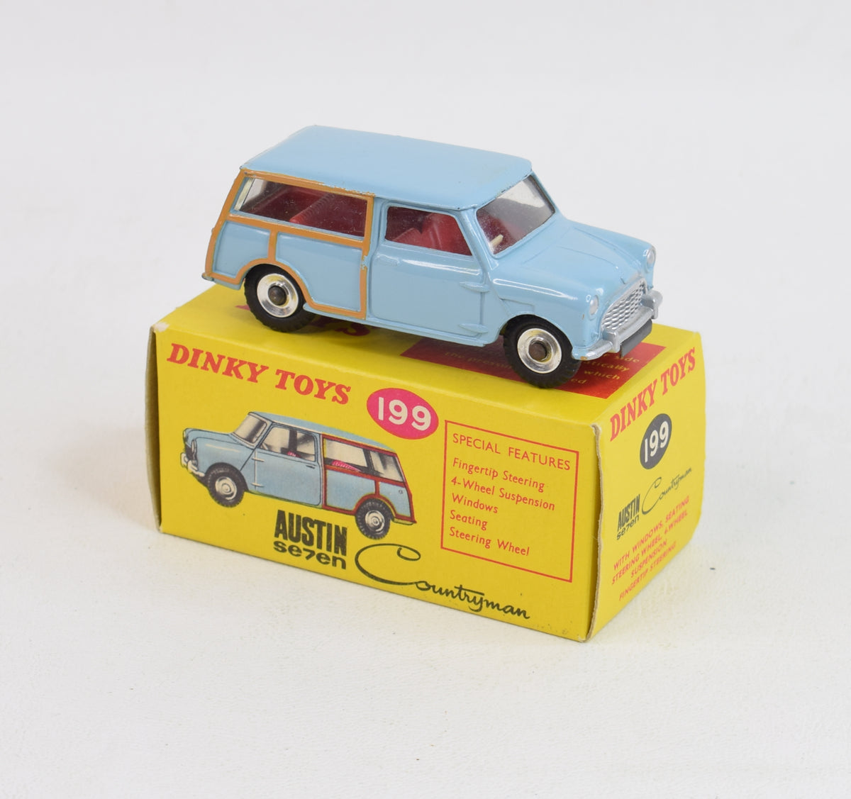 Dinky toys 199 Austin 7 Countryman Virtually Mint/Lovely box