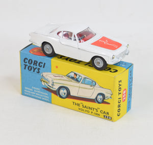 Corgi Toys 258 'Saint' P1800 Virtually Mint/Nice box (Cast hubs)