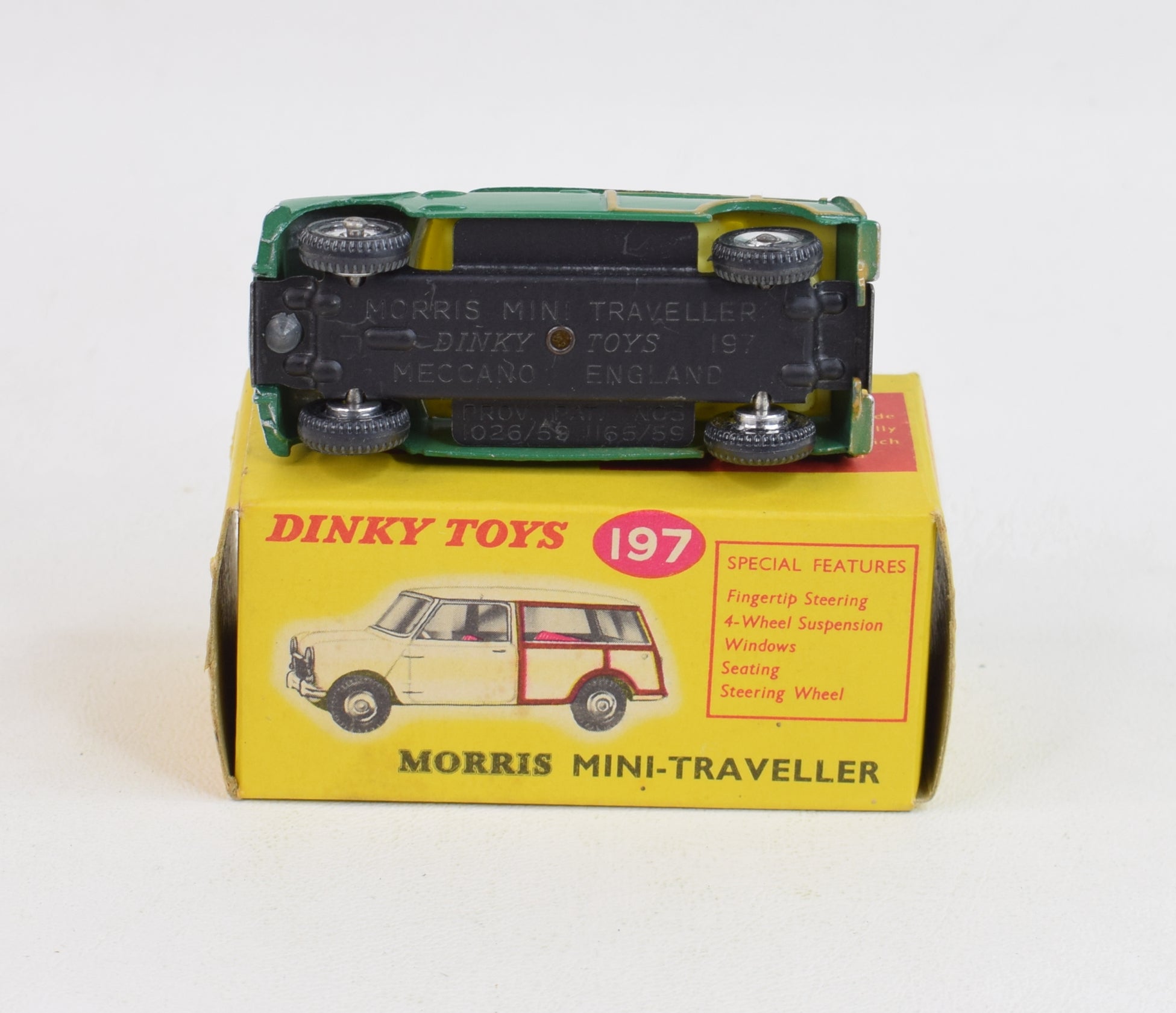 DINKY TOYS 197 MORRIS MINI-TRAVELLER 箱付き DINKY TOYS 197 MORRIS MINI-TRAVELLER 箱付き - メルカリ