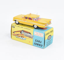Corgi toys 221 'Chevrolet' New York Taxi Virtually Mint/Nice box