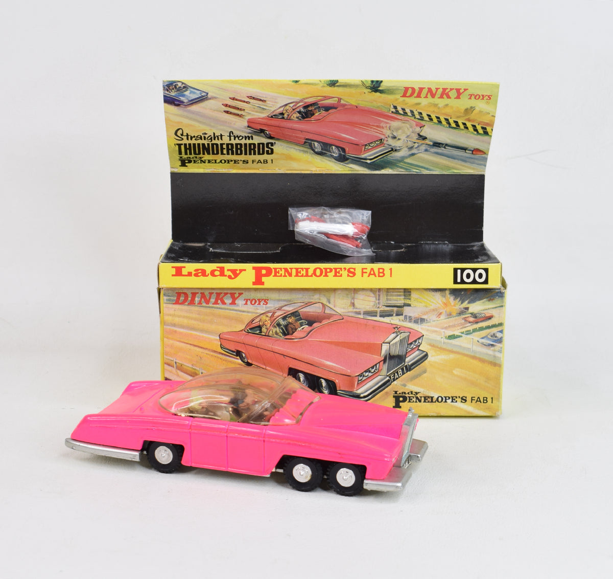 Dinky Toys 100 Fluorescent Fab 1 Virtually Mint/Boxed