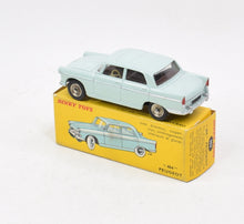 French Dinky 553 Peugeot 404 Virtually Mint/Nice box