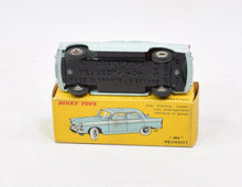 French Dinky 553 Peugeot 404 Virtually Mint/Nice box