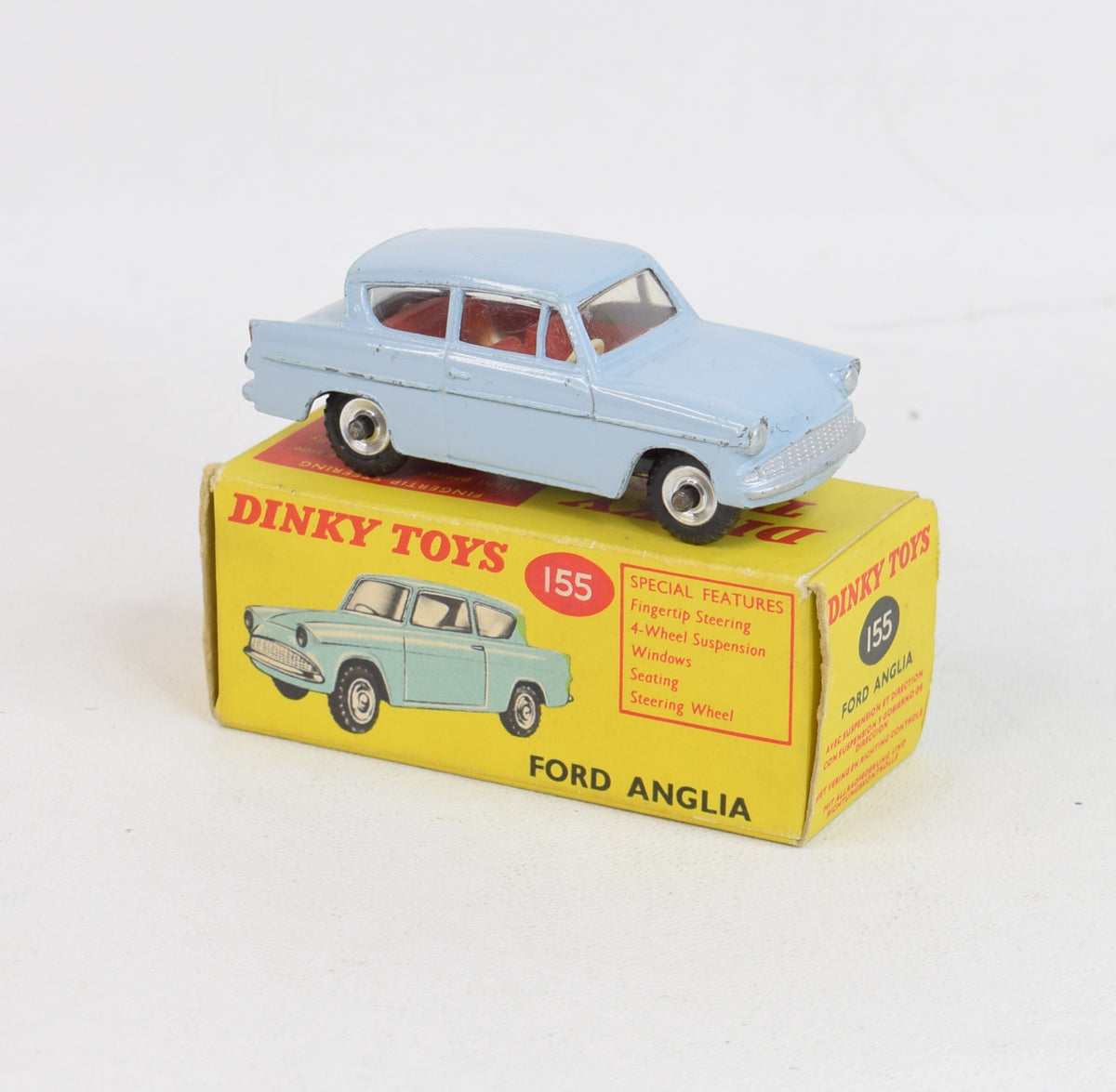 South African Dinky toys 155 Ford Anglia Near Mint/Boxed