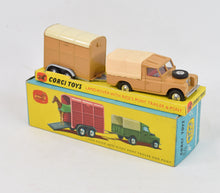 Corgi Toys Gift Set 2  Land-Rover with Rice's Trailer Virtually Mint/Boxed