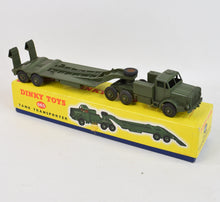 Dinky toys 660 Tank Transporter Virtually Mint/Nice box