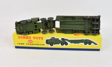 Dinky toys 660 Tank Transporter Virtually Mint/Nice box