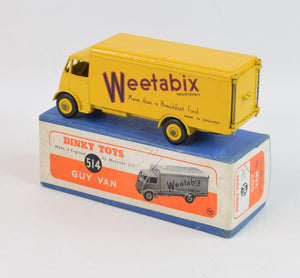 Dinky Toys 514 Guy Van 'Weetabix' Very Near Mint/Boxed (Supertoy hubs)