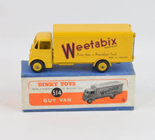 Dinky Toys 514 Guy Van 'Weetabix' Very Near Mint/Boxed (Supertoy hubs)