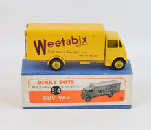 Dinky Toys 514 Guy Van 'Weetabix' Very Near Mint/Boxed (Supertoy hubs)