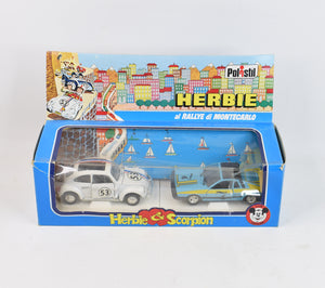 Polistil W11 Herbie & Scorpion Gift set - Virtually Mint/Boxed "The J. W Collection"