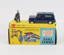 Corgi toys 448 B.M.C Mini Police Van with Tracker Virtually Mint/Nice box