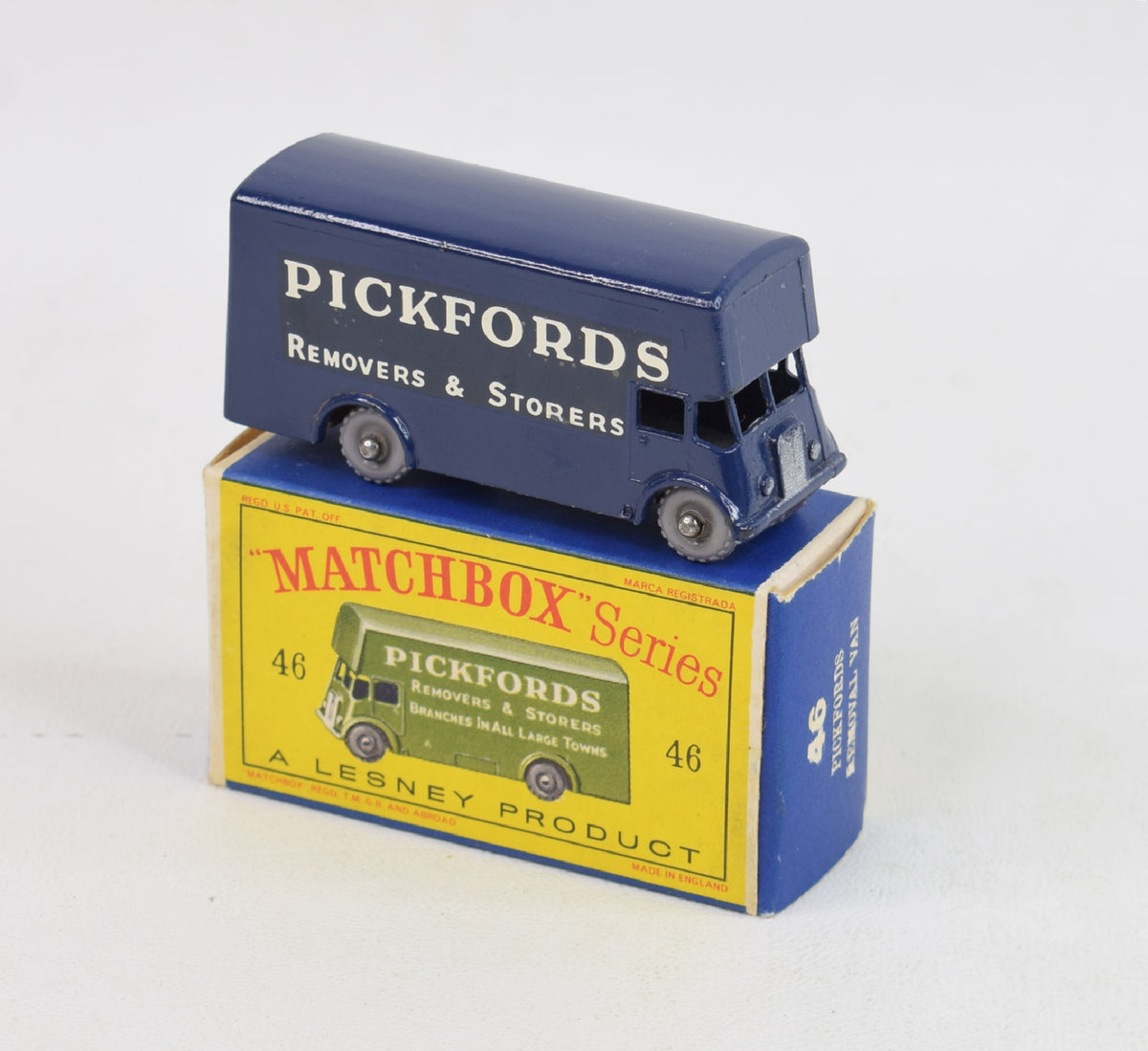 Matchbox Lesney 46 Pickfords Removal van GPW/D box Virtually Mint/Nice box (Rarer decal version)