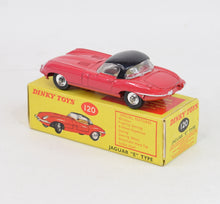 Dinky toy 120 Jaguar e-type Virtually Mint/Boxed