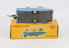 Dinky Toys 190 Caravan Virtually Mint/Boxed
