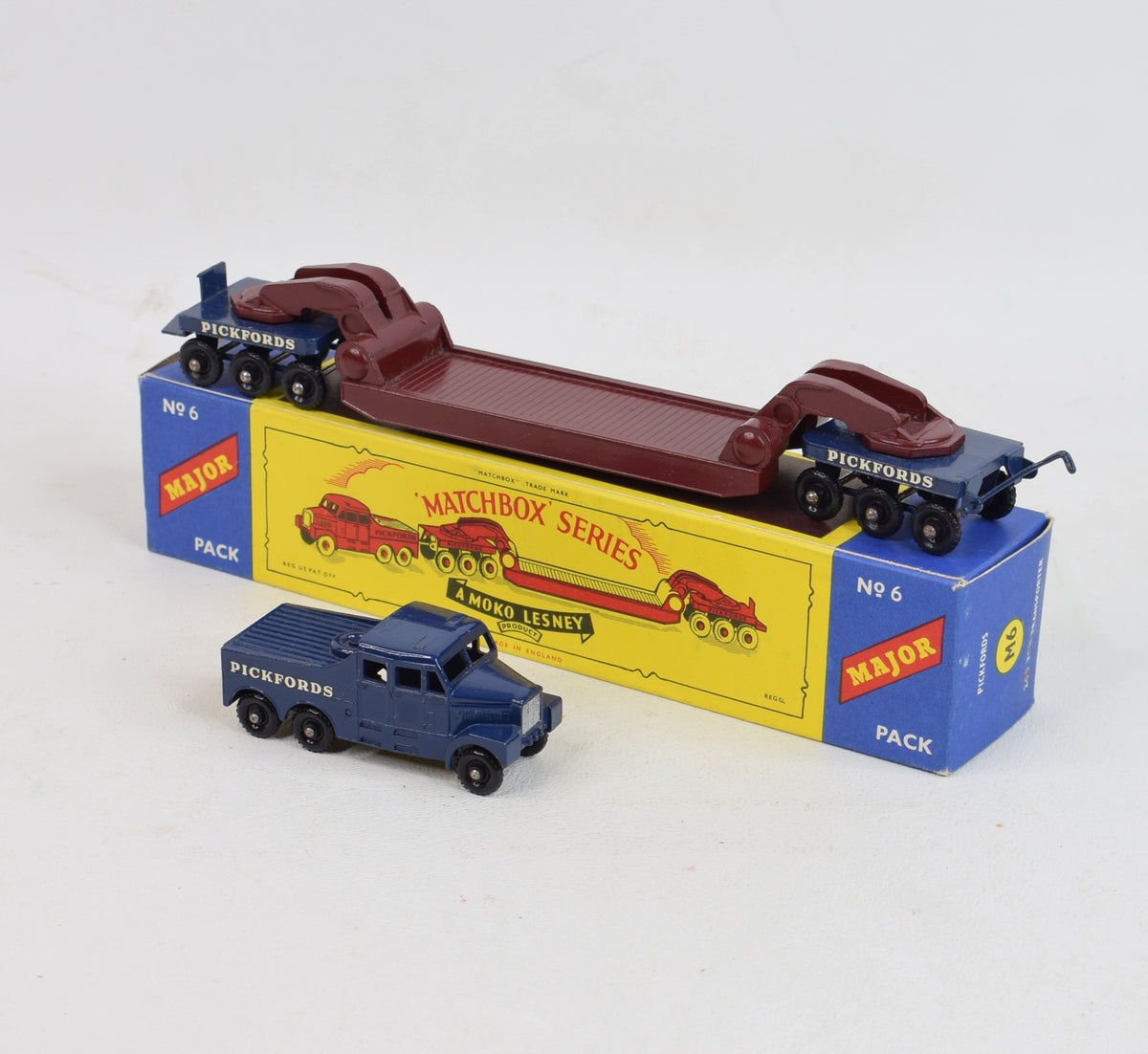 Matchbox Major Pack No.6 - 200 ton Pickfords transporter - Virtually Mint/Lovely box