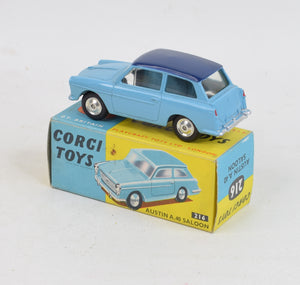 Corgi Toys 216 Austin A40 Virtually Mint/Nice box (shaped hubs)